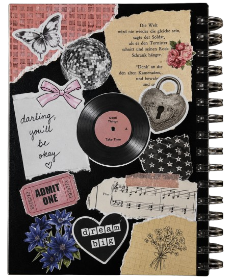 Scrapbook back cover