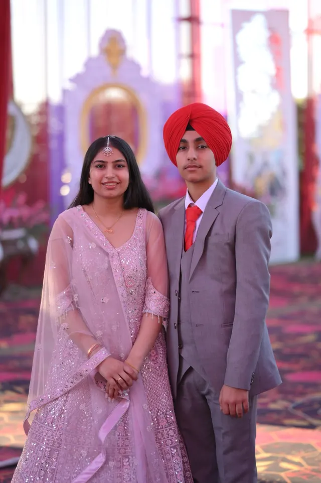 Lavender traditional at the wedding